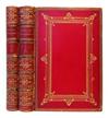 DIBDIN, THOMAS FROGNALL.  Bibliomania; or, Book Madness: A Bibliographical Romance. 2 vols. 1842. Large-paper set; lacks 2 plates.